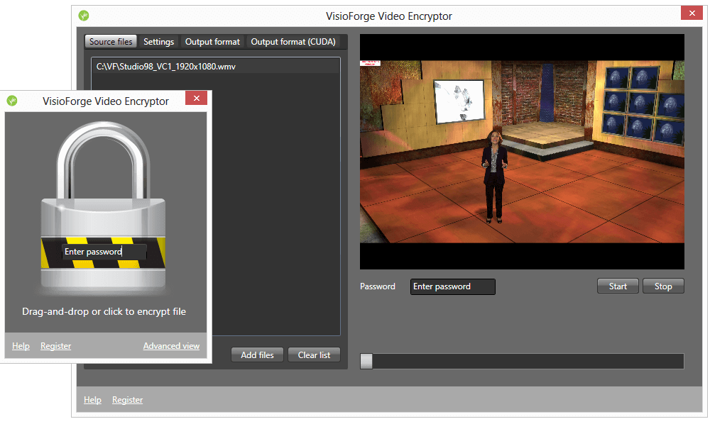 Video Encryptor Application