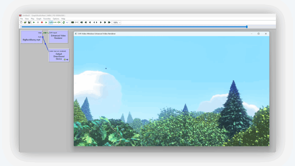 FFmpeg Source Filter in GraphStudioNext