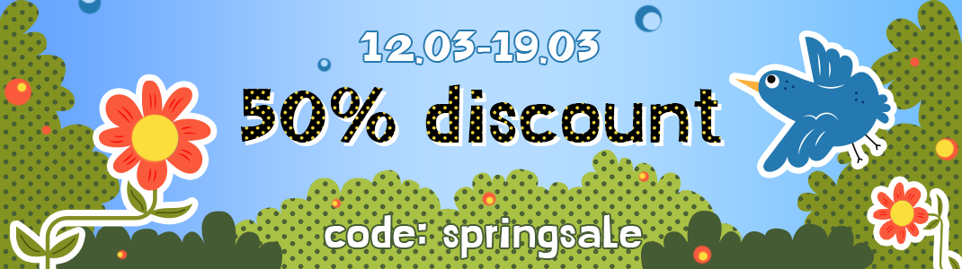 Spring sale 2025